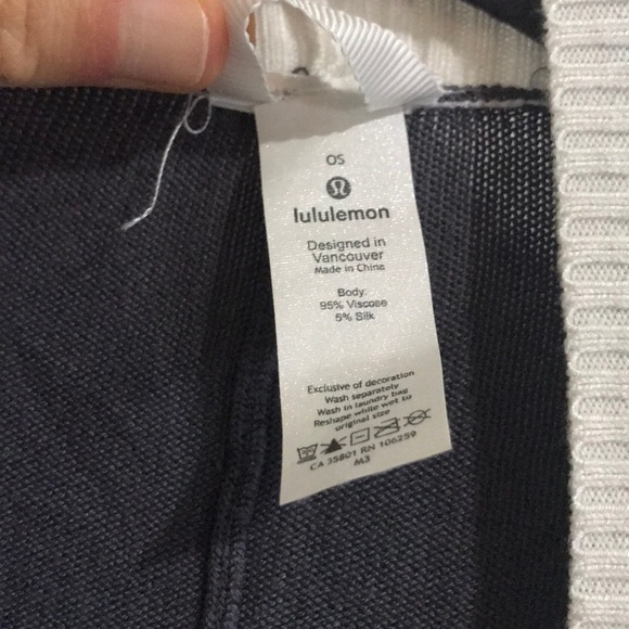 Lululemon Hatha Wrap Nebula / Raceway Grey / White - Picture 5 of 7